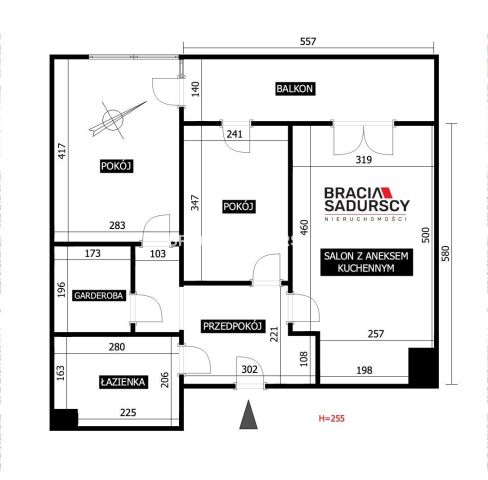 Mieszkanie 3-pokojowe Kraków Nowa Huta, os. Szklane Domy. Zdjęcie 34