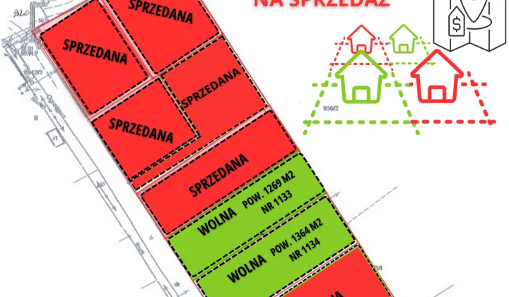 Działka budowlana Babimost, ul. Ogrodowa