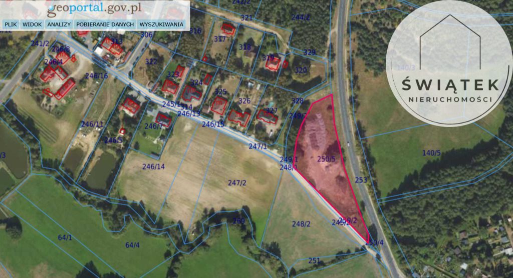 Działka inwestycyjna Paliwodzizna. Zdjęcie 5