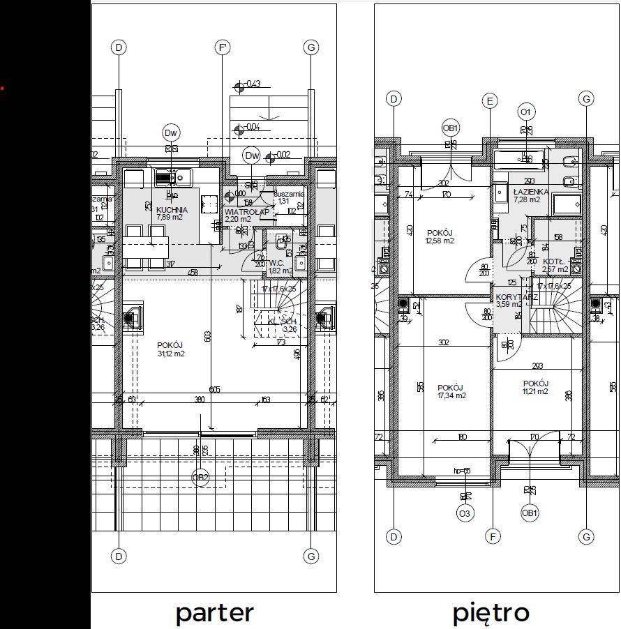 dom szeregowy, 4 pokoje Kolonia Skarszewek. Zdjęcie 14