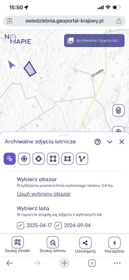 Działka rolna Chlebowo. Zdjęcie 1