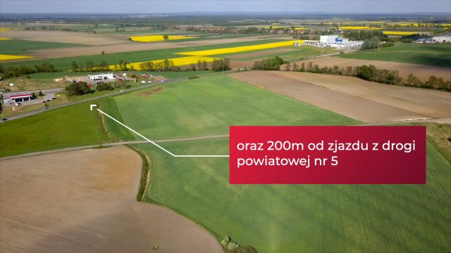 Działka inwestycyjna Prusice, ul. Polna. Zdjęcie 5