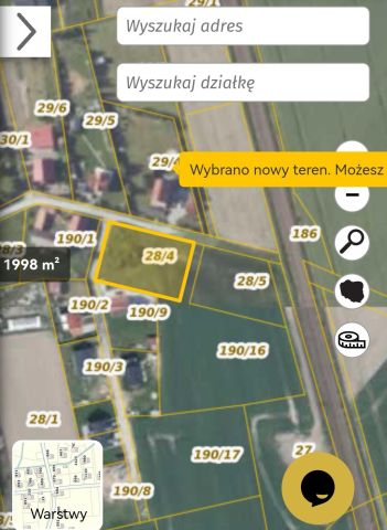 Działka budowlana Nowosiedlice. Zdjęcie 1