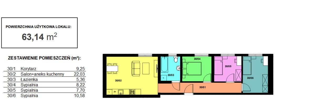 Mieszkanie 4-pokojowe Pustków-Osiedle. Zdjęcie 2