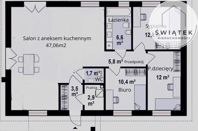 dom wolnostojący, 4 pokoje Toruń. Zdjęcie 20