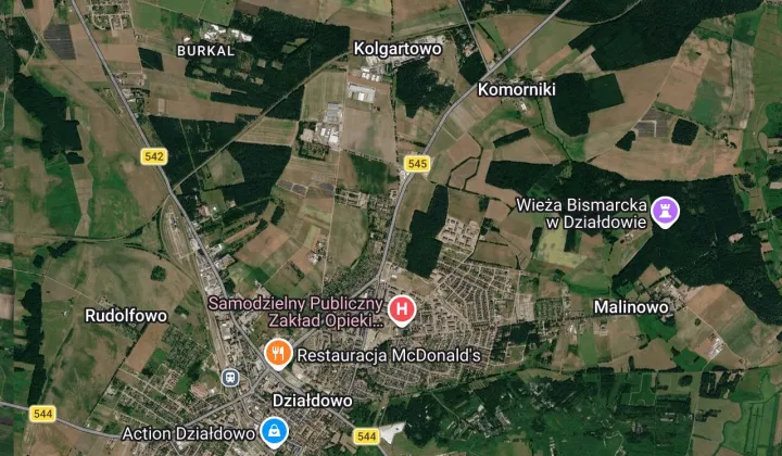 Działka rod Działdowo, ul. Olsztyńska