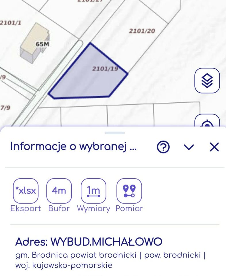 Działka budowlana Cielęta, Wybudowanie Michałowo u.Polna. Zdjęcie 2
