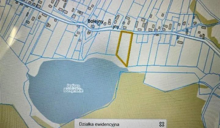 Działka budowlana Bolejny