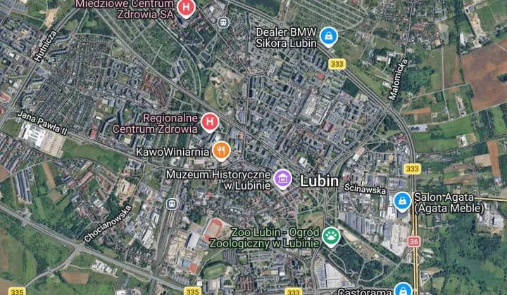 Mieszkanie 2-pokojowe Lubin Centrum, al. Niepodległości