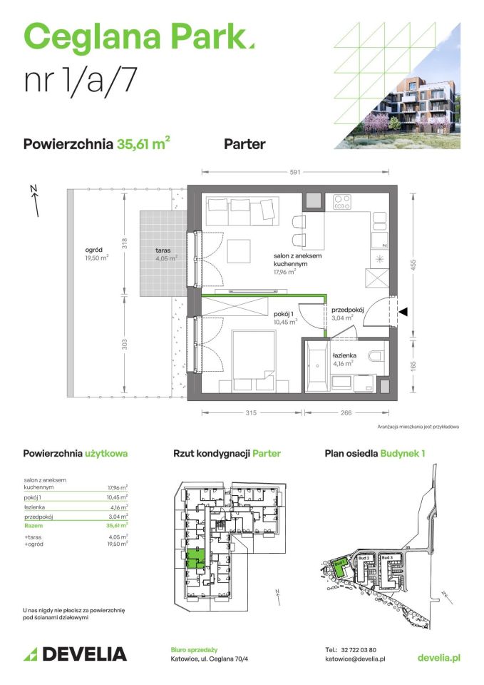Mieszkanie 2-pokojowe Katowice Brynów, ul. Ceglana. Zdjęcie 7