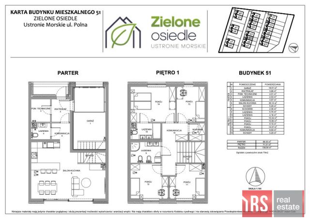 dom szeregowy, 5 pokoi Ustronie Morskie, ul. Polna. Zdjęcie 7