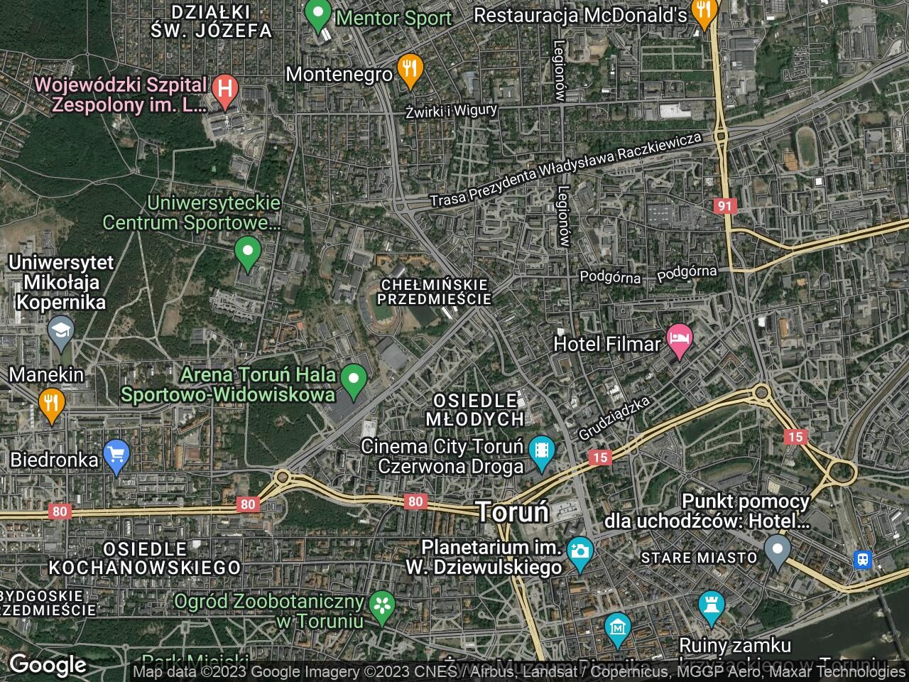 Mieszkanie 1-pokojowe Toruń Chełmińskie Przedmieście, ul. gen. Józefa Bema
