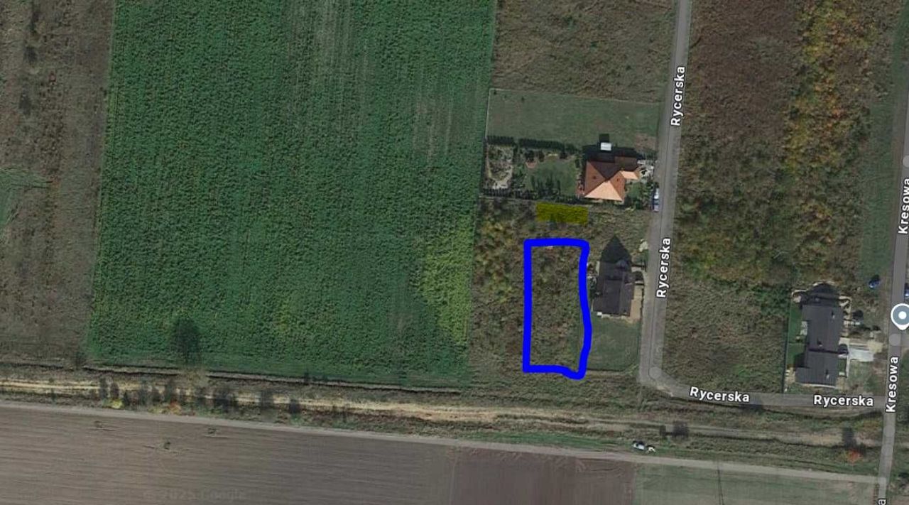 Działka budowlana Leszno Gronowo, ul. Rycerska. Zdjęcie 2