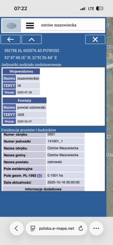 Działka rolno-budowlana Ostrów Mazowiecka, ul. Wiśniowa. Zdjęcie 2