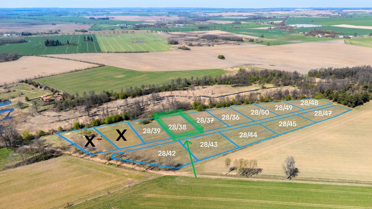 Działka rolno-budowlana Wierzbowo. Zdjęcie 1