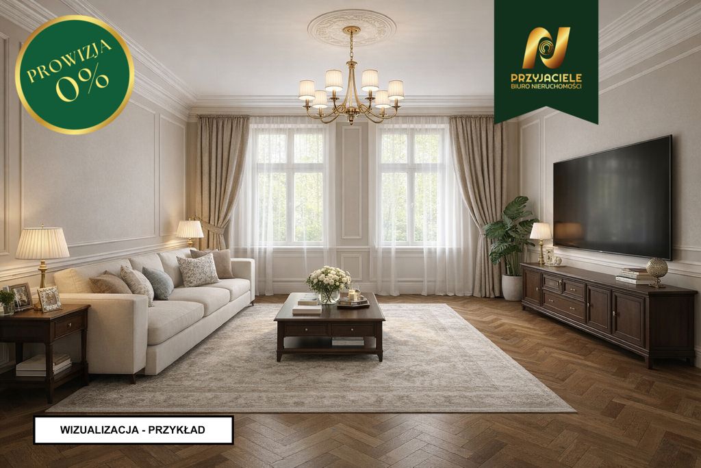 Mieszkanie 3-pokojowe Gdańsk Brzeźno, ul. Ignacego Krasickiego. Zdjęcie 1