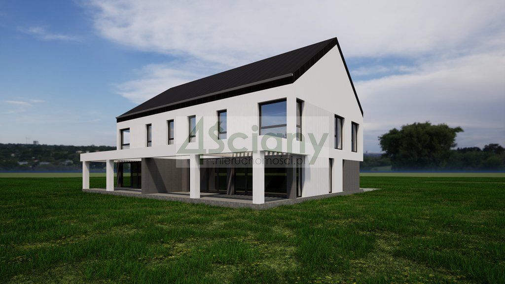 bliźniak, 4 pokoje Głosków. Zdjęcie 3