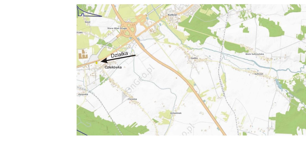 Działka siedliskowa Człekówka. Zdjęcie 3