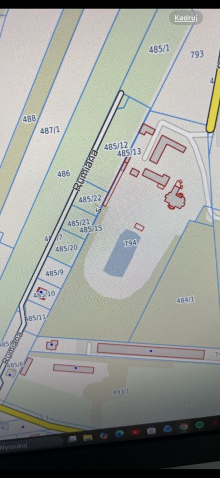 Działka budowlana Łazy, ul. Rumiana. Zdjęcie 1