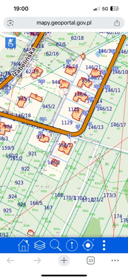 Działka budowlana Stare Babice, ul. Izabelińska