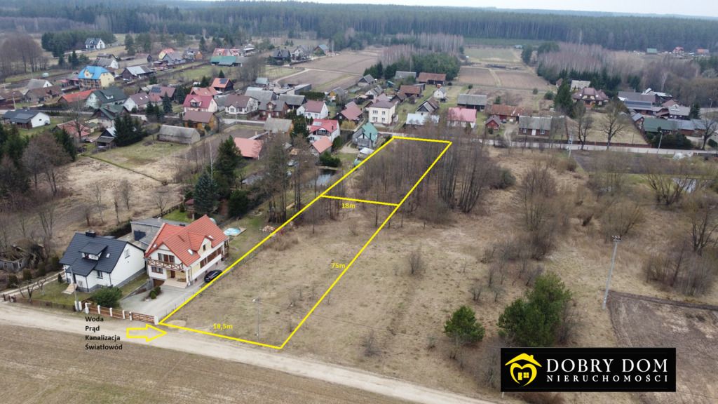Działka budowlana Czarna Wieś Kościelna. Zdjęcie 4