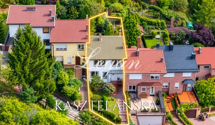 dom szeregowy, 5 pokoi Gorzów Wielkopolski, ul. Kasztelańska