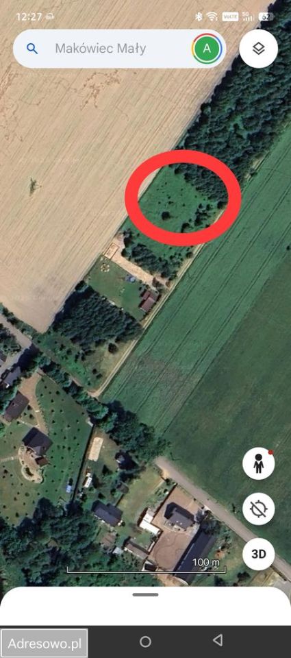 Działka budowlana Makówiec Mały. Zdjęcie 3