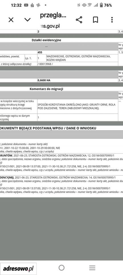 Działka rolno-budowlana Koziki. Zdjęcie 4