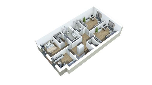 bliźniak, 4 pokoje Luzino, ul. Rumiankowa. Zdjęcie 13