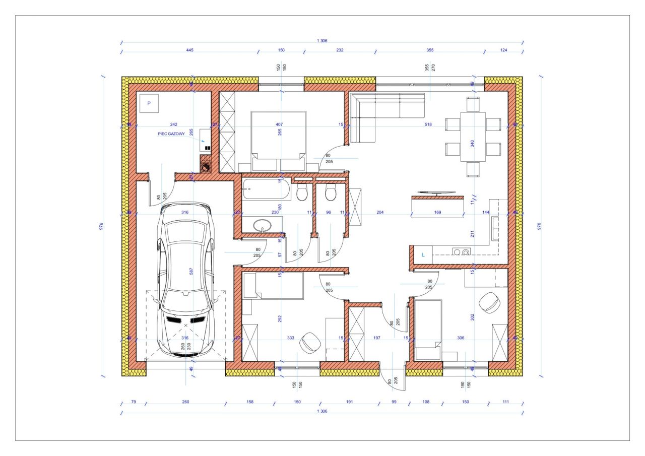 dom wolnostojący, 4 pokoje Polanowice. Zdjęcie 23
