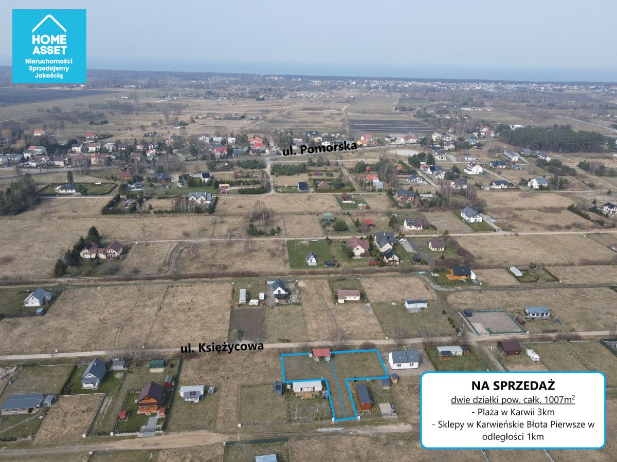 Działka budowlana Karwieńskie Błoto Pierwsze Sławoszynko. Zdjęcie 2