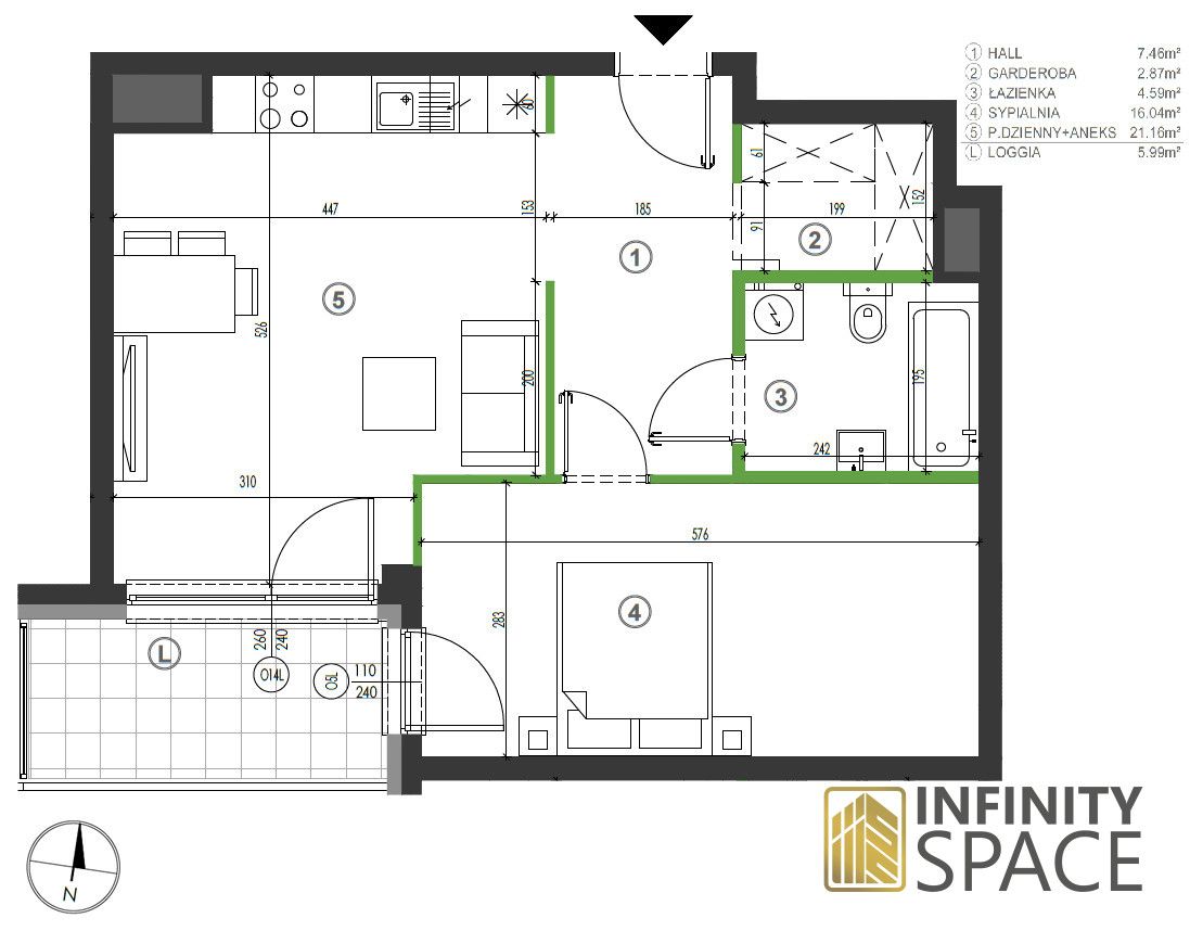 Mieszkanie 2-pokojowe Warszawa Wola, ul. Grzybowska. Zdjęcie 20