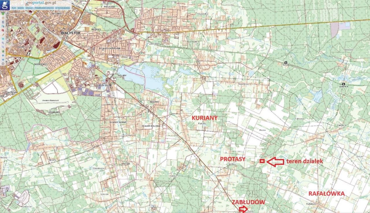 Działka budowlana Protasy, Borowiki. Zdjęcie 5