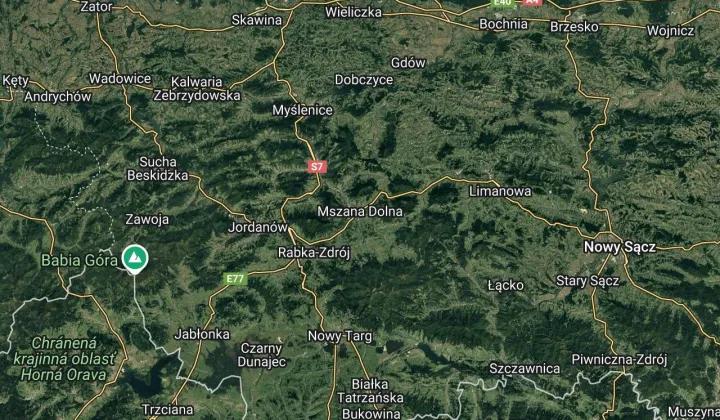 Działka budowlana Mszana Dolna Zarabie