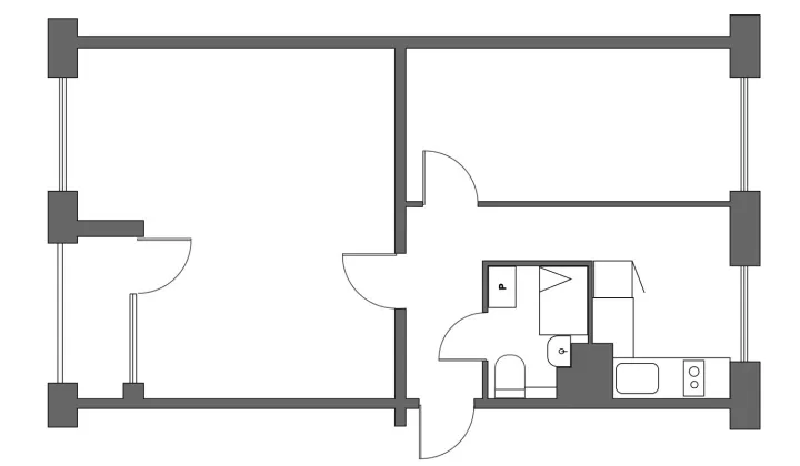 Mieszkanie 2-pokojowe Szczecin Pomorzany, ul. Xawerego Dunikowskiego