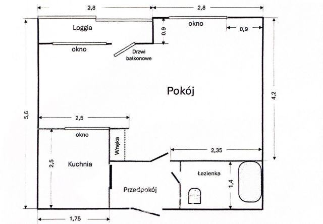 Mieszkanie 1-pokojowe Warszawa Targówek, ul. św. Wincentego. Zdjęcie 11