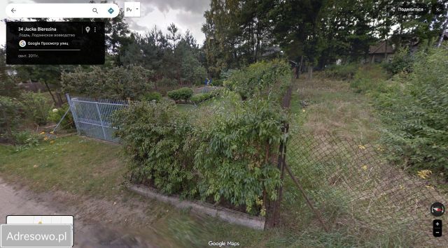 Działka budowlana Łódź Polesie, ul. Dąbrowszczaków. Zdjęcie 1