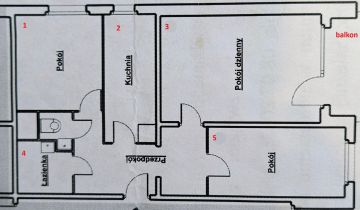 Mieszkanie 3-pokojowe Warszawa Bielany, ul. Sandora Petöfiego
