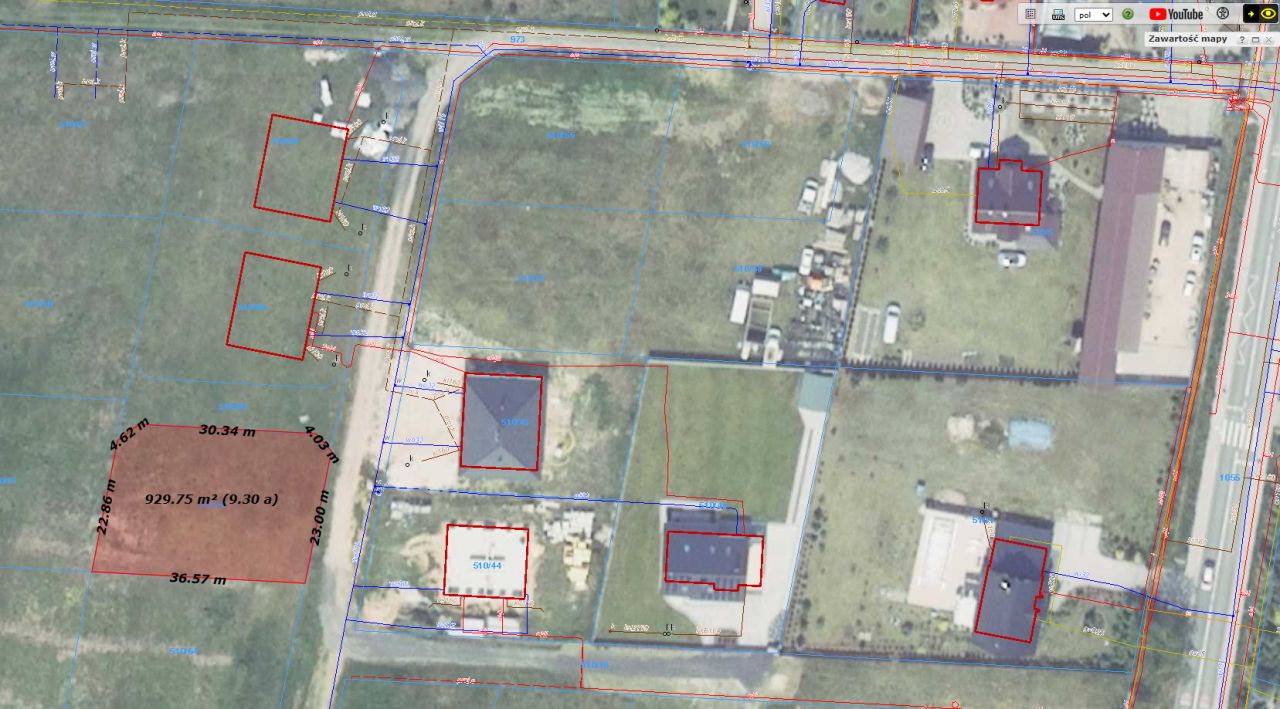 Działka budowlana Zielona Góra Ochla, ul. Ochla-Tenisowa