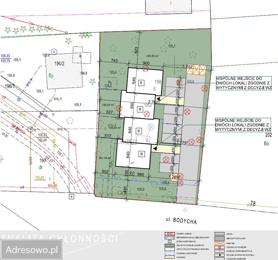 Działka inwestycyjna Warszawa Ursus, ul. Stanisława Bodycha