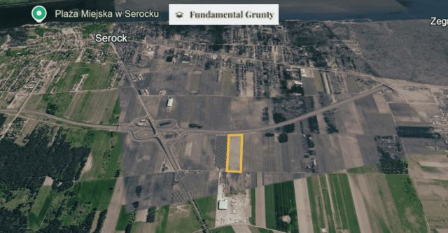 Działka inwestycyjna Serock. Zdjęcie 1
