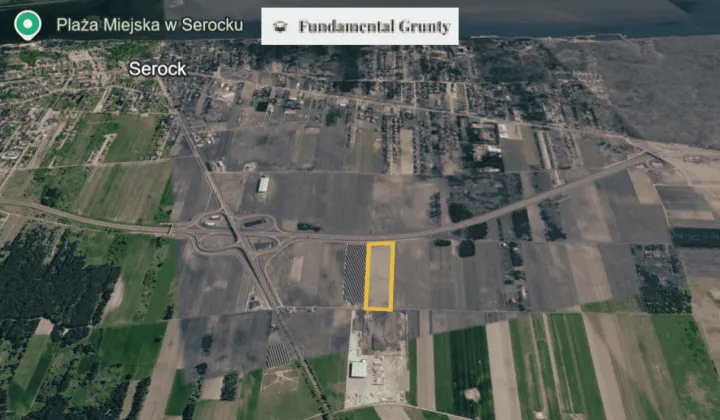 Działka inwestycyjna Serock