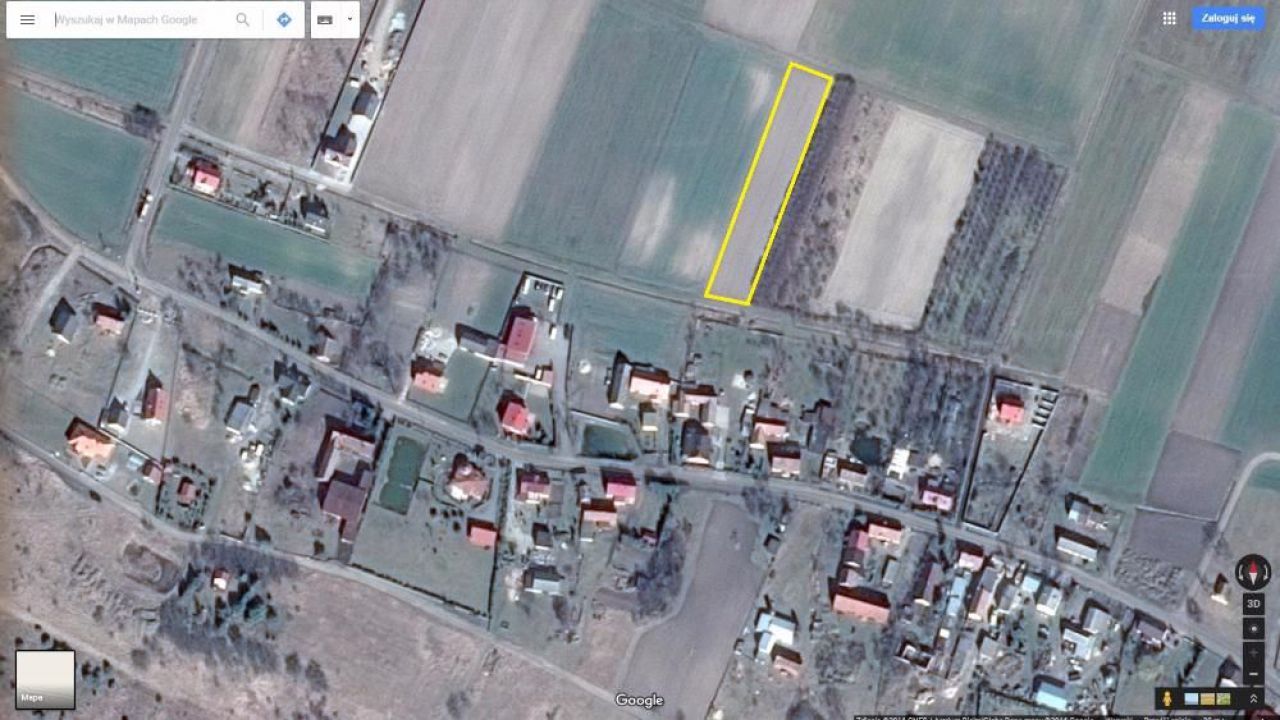 Działka budowlana Osetno