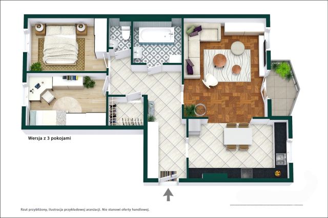 Mieszkanie 4-pokojowe Piaseczno, ul. Julianowska. Zdjęcie 8