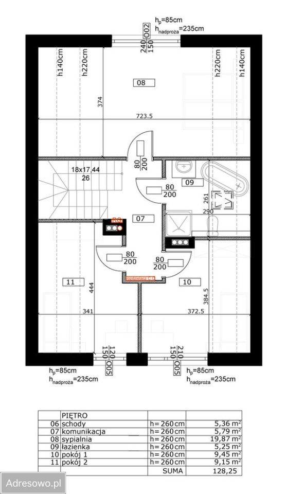 bliźniak, 5 pokoi Wrocław Brochów, ul. Nepalska. Zdjęcie 8