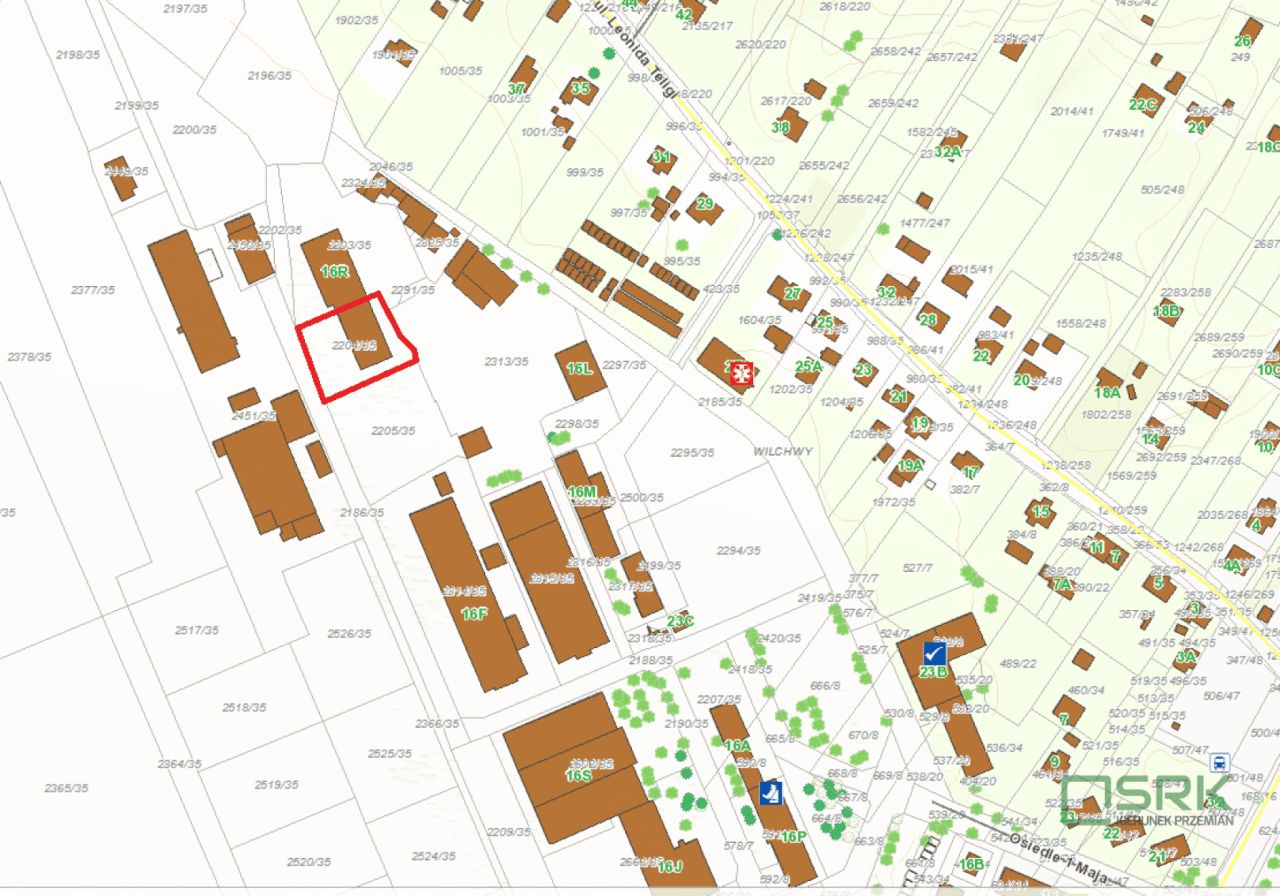 Działka inna Wodzisław Śląski Wilchwy, ul. Leonida Teligi. Zdjęcie 4