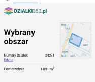 Działka budowlana Tumlin-Wykień, ul. Urocza. Zdjęcie 3