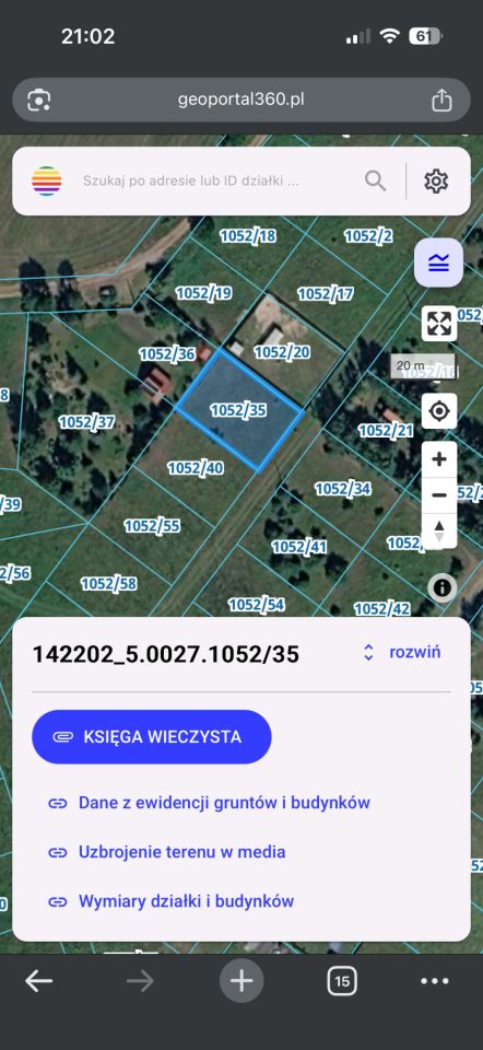 Działka rekreacyjna Mącice. Zdjęcie 8