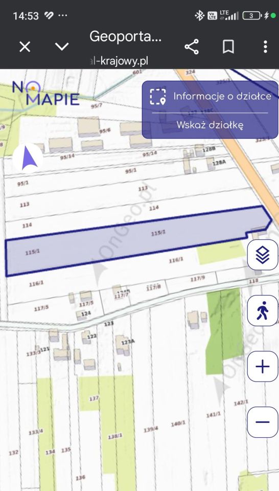Działka budowlana Kamionka. Zdjęcie 2