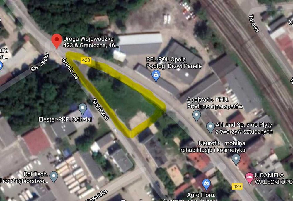 Działka budowlana Opole Śródmieście